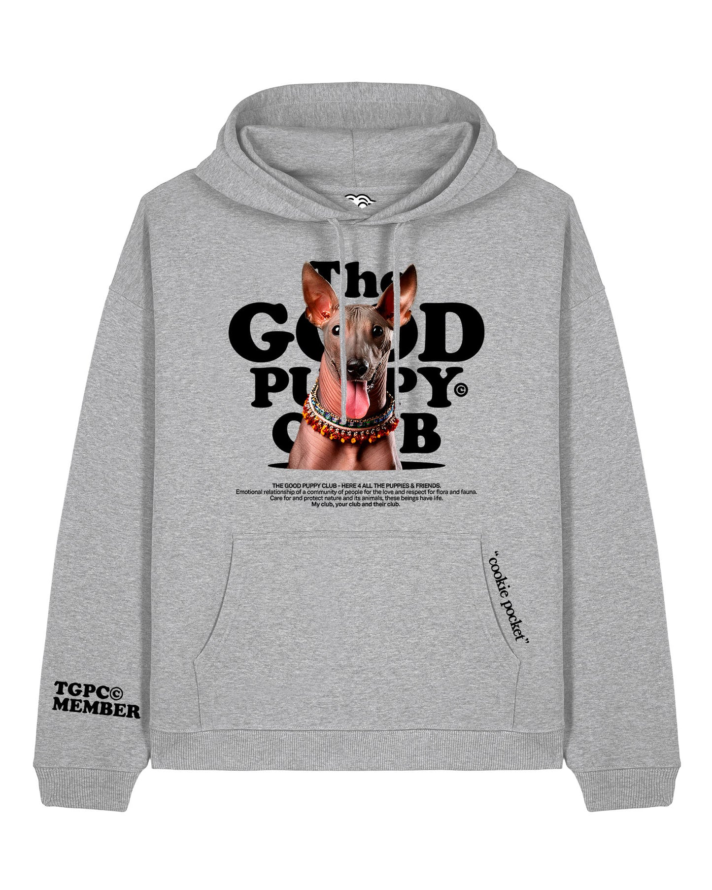 XOLOITZCUINTLI SUDADERA CON CAPUCHA