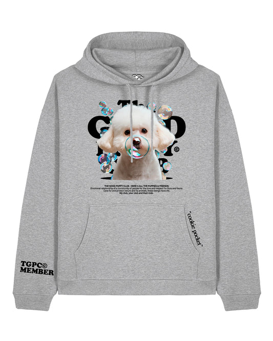 BICHÓN FRISÉ SUDADERA CON CAPUCHA