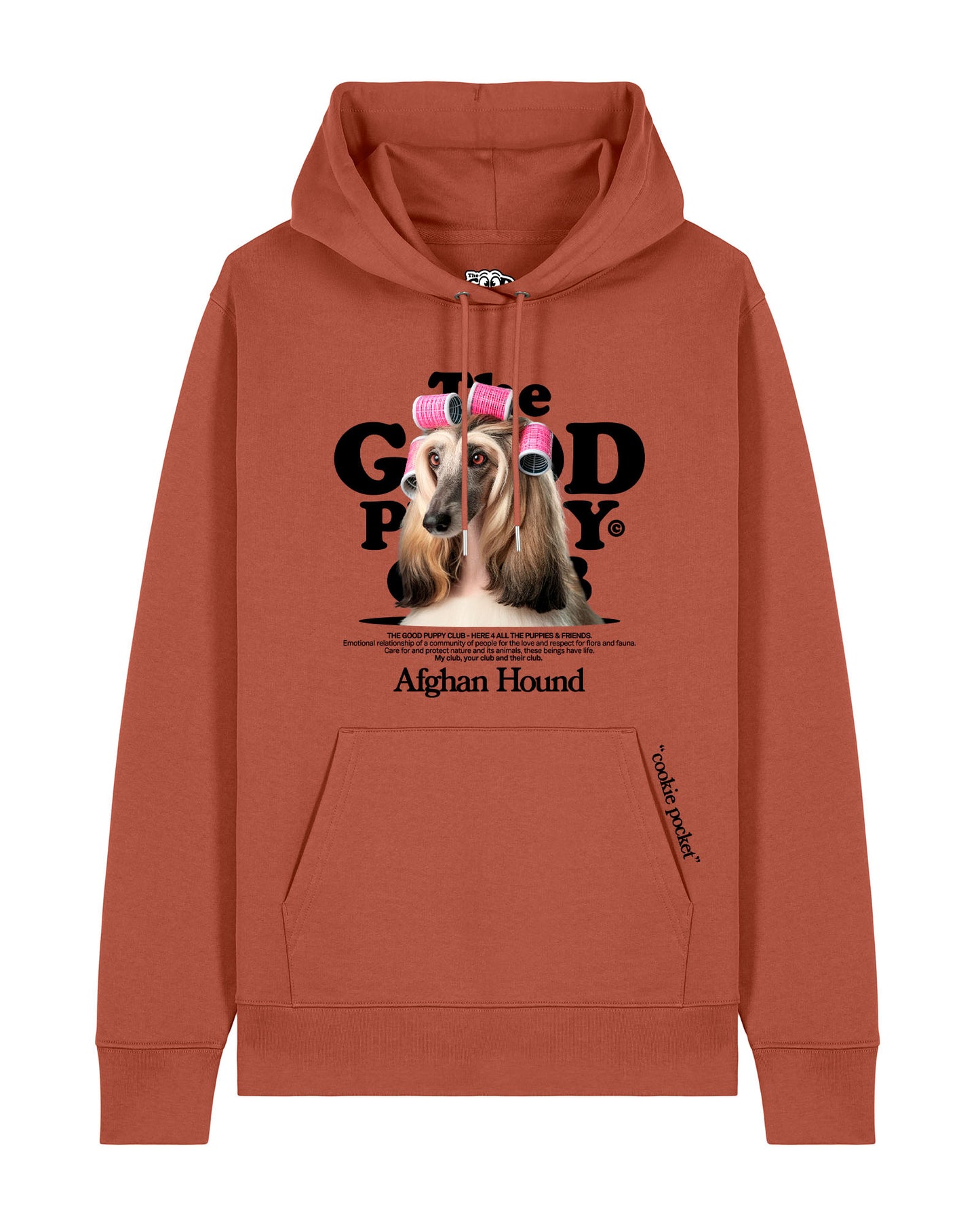GALGO AFGANO SUDADERA CON CAPUCHA