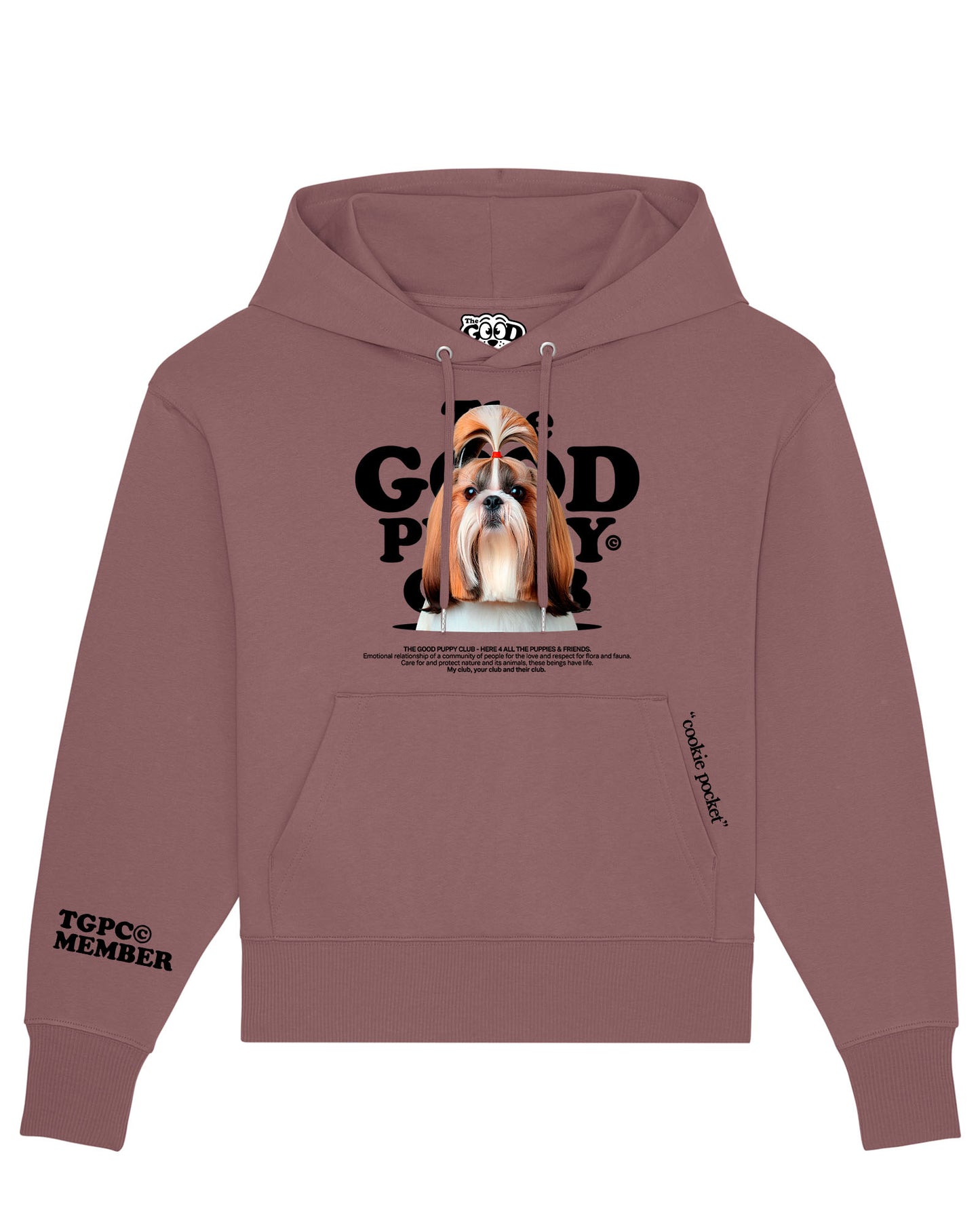 SHIH TZU SUDADERA CON CAPUCHA