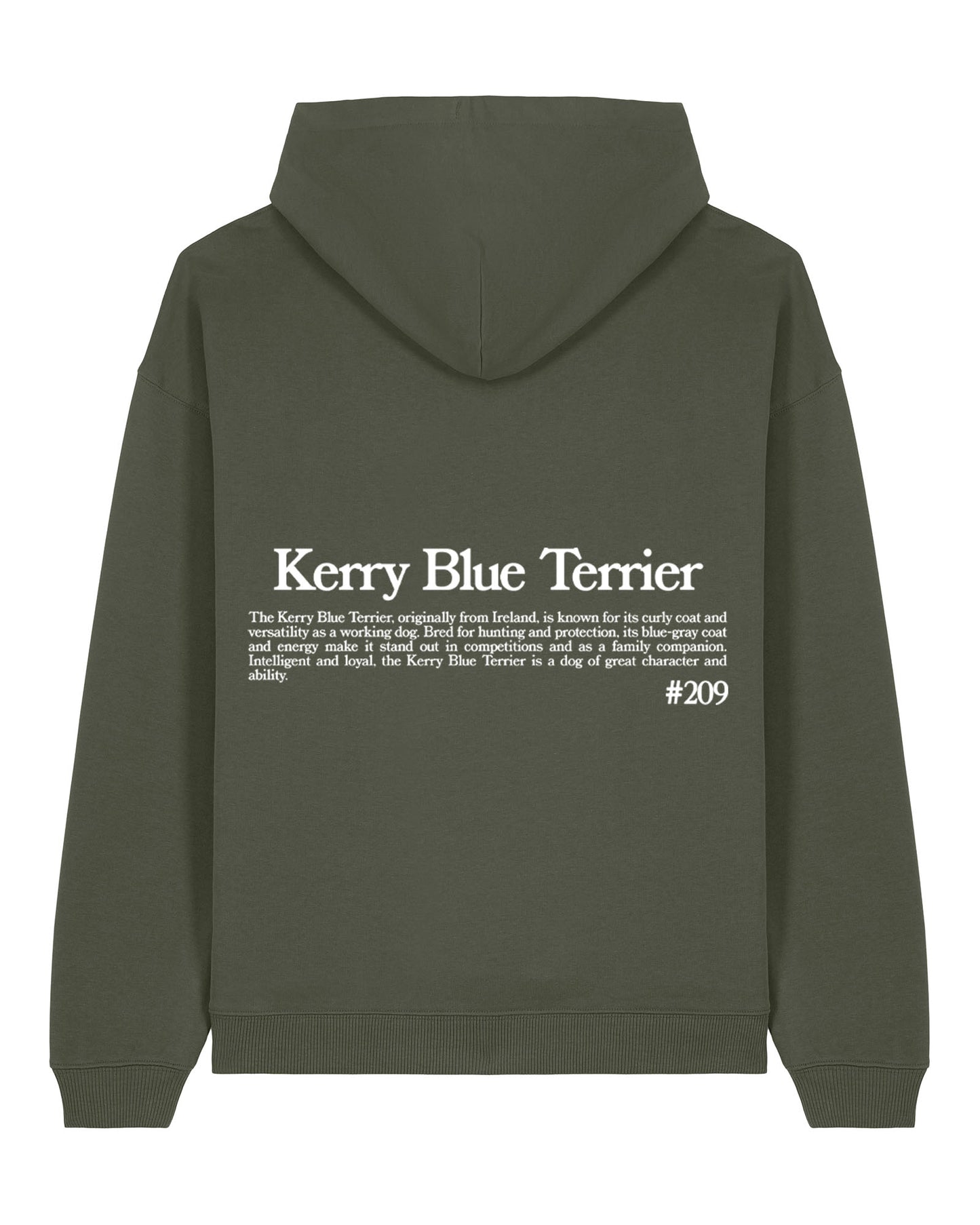 KERRY BLUE TERRIER HOODIE 