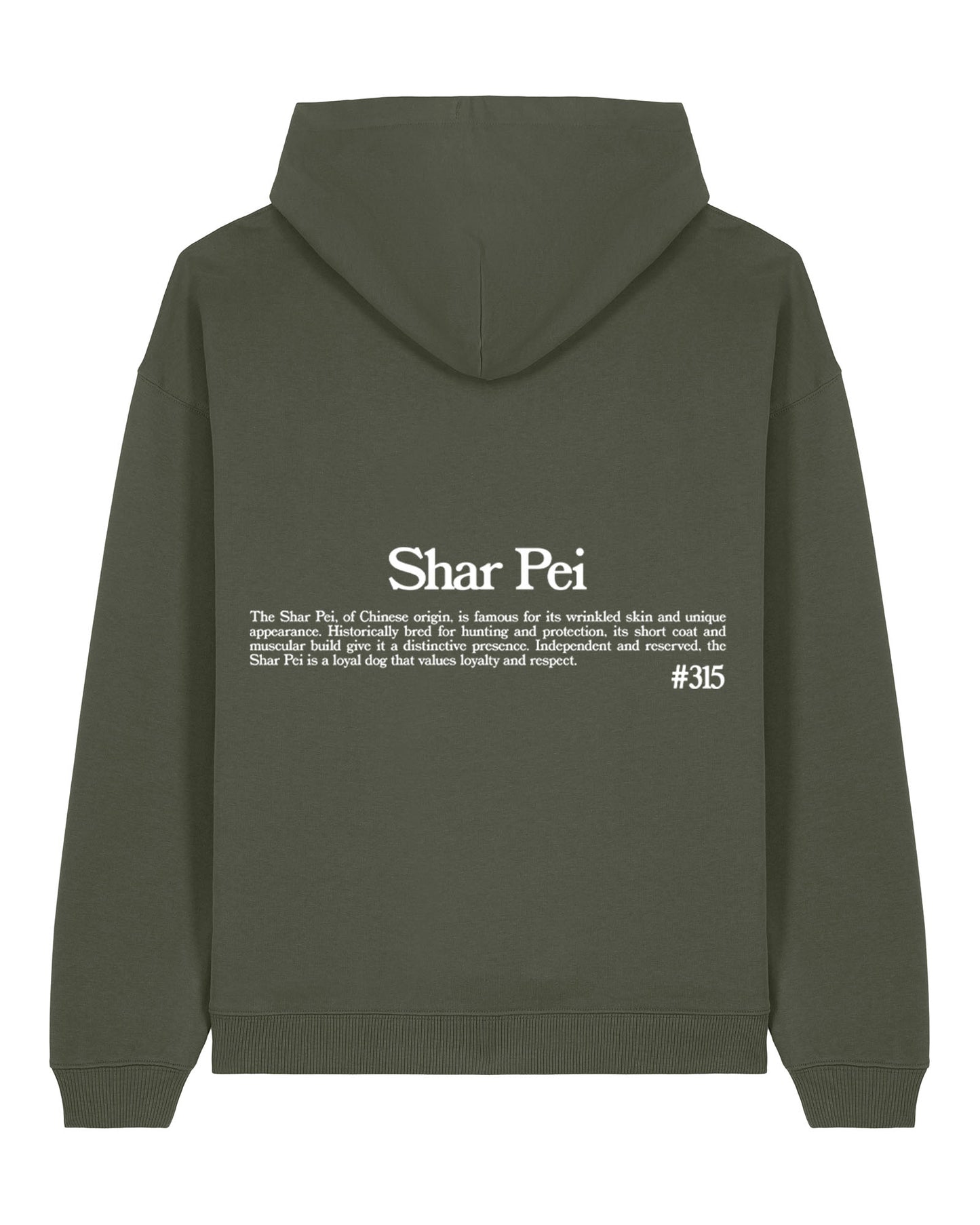 SHAR PEI SUDADERA CON CAPUCHA