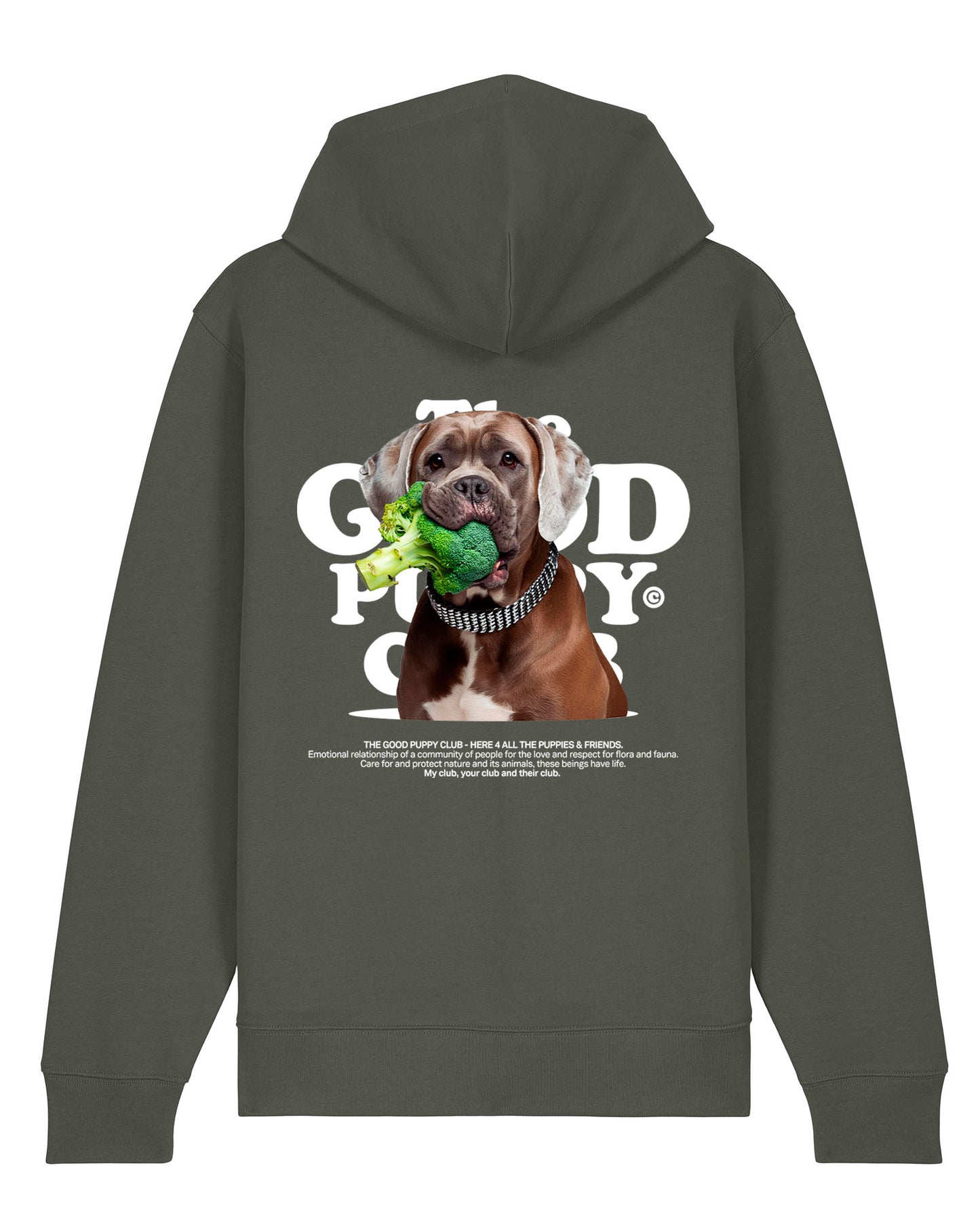 CANE CORSO SUDADERA CON CREMALLERA