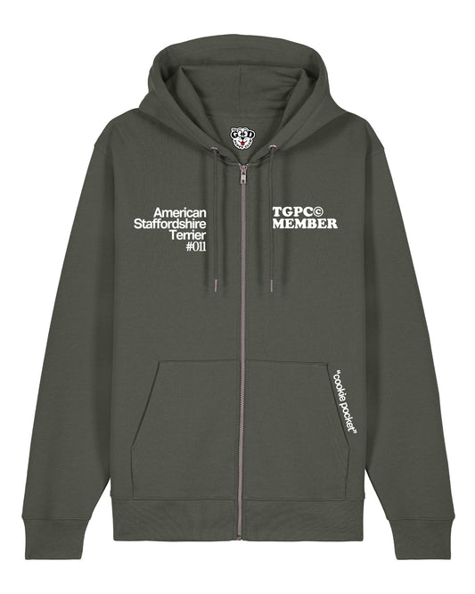 STANFORD AMERICANO SUDADERA CON CREMALLERA