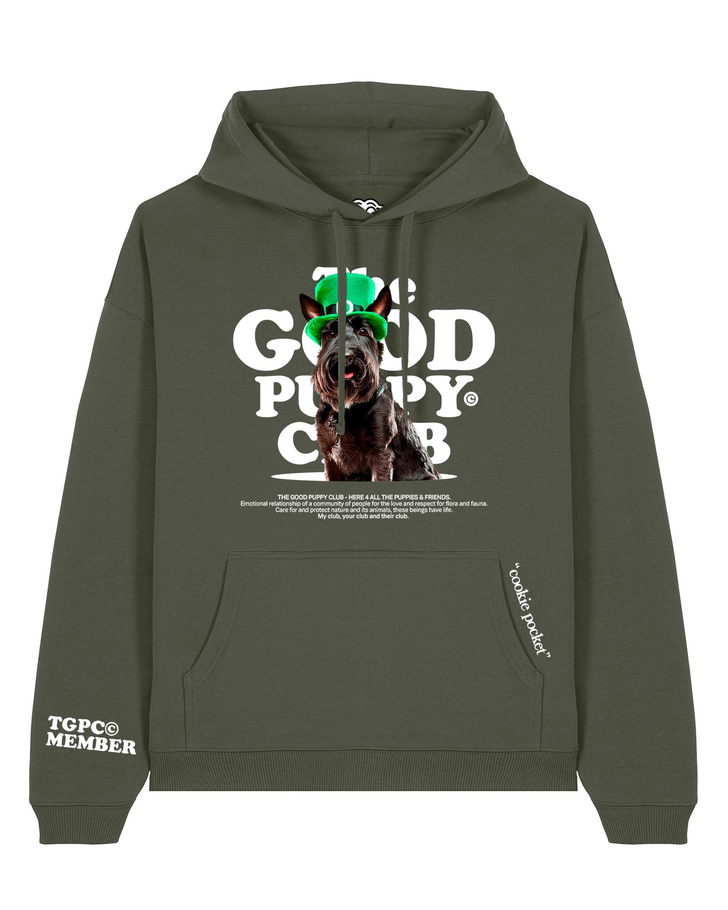 KERRY BLUE TERRIER HOODIE 