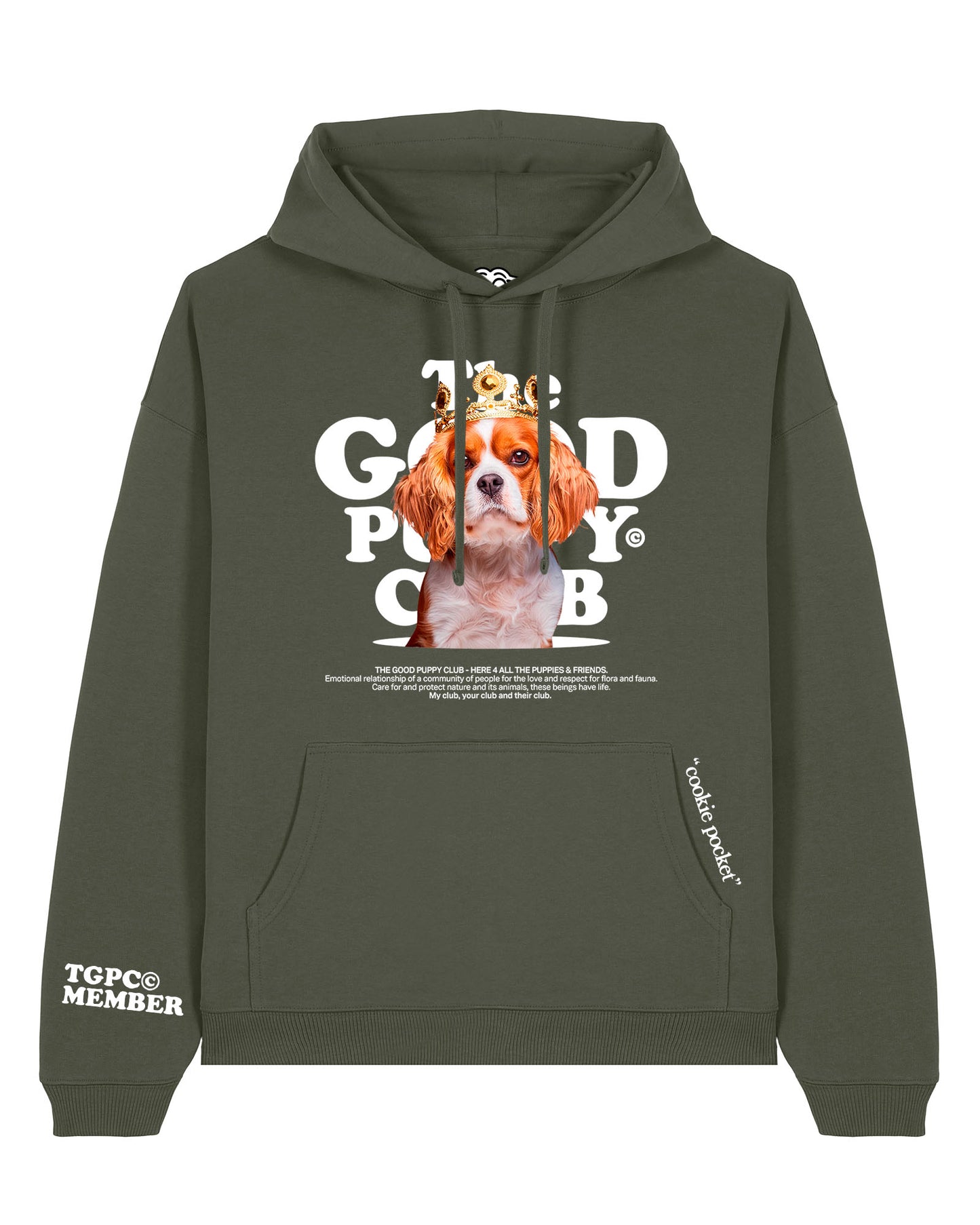 CAVALIER KING CHARLES SPANIEL SUDADERA CON CAPUCHA