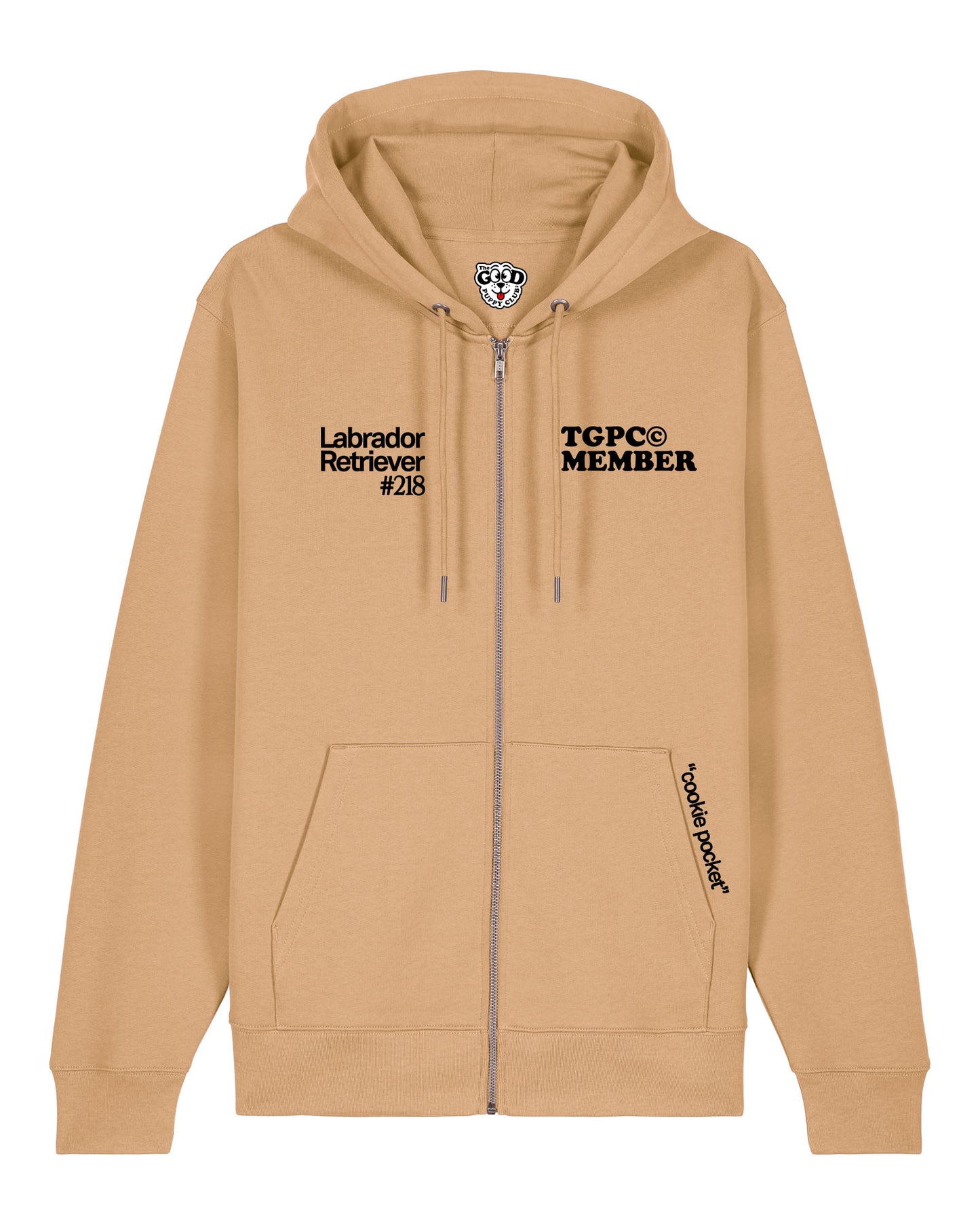 LABRADOR RETRIEVER SUDADERA CON CREMALLERA