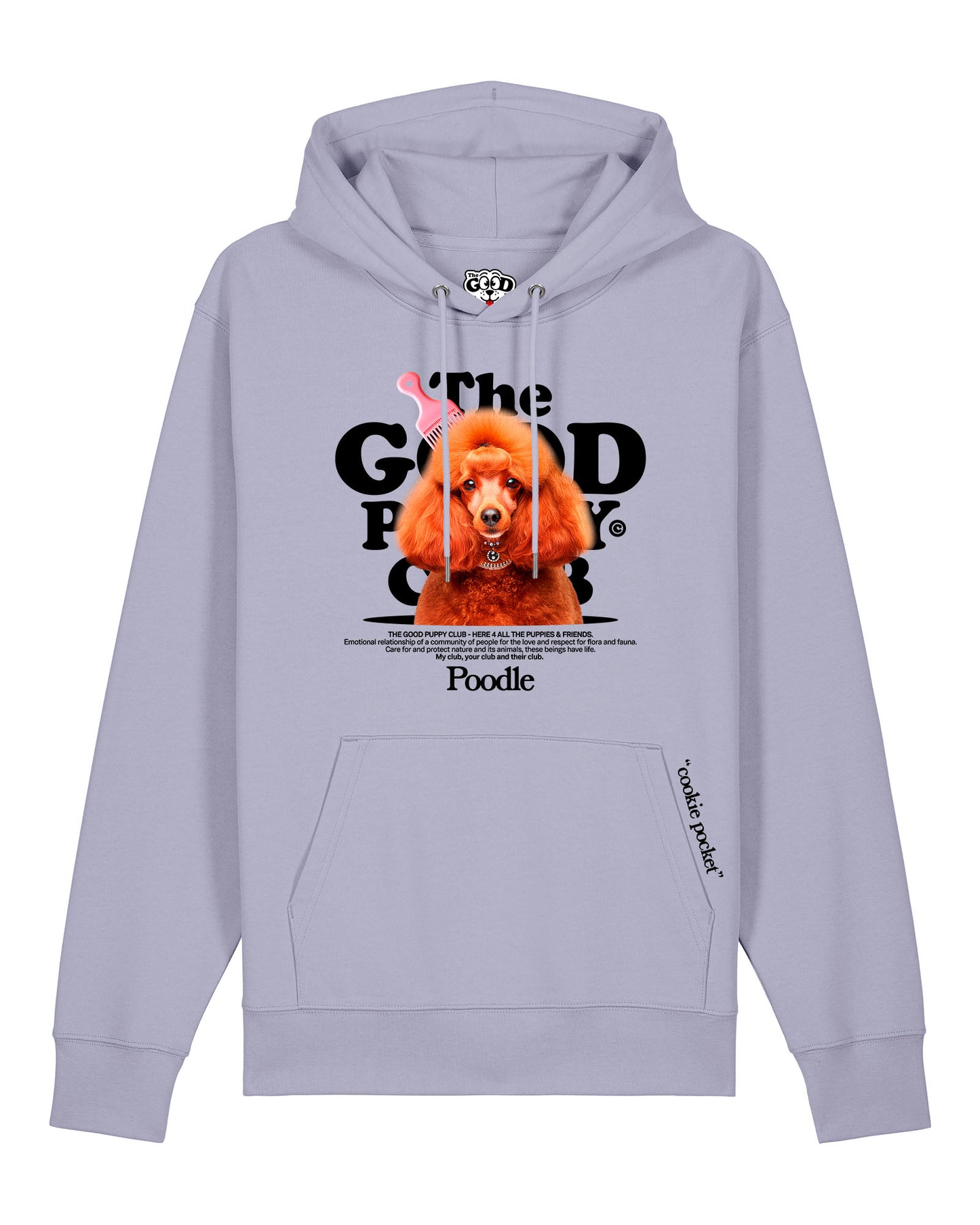 CANICHE SUDADERA CON CAPUCHA