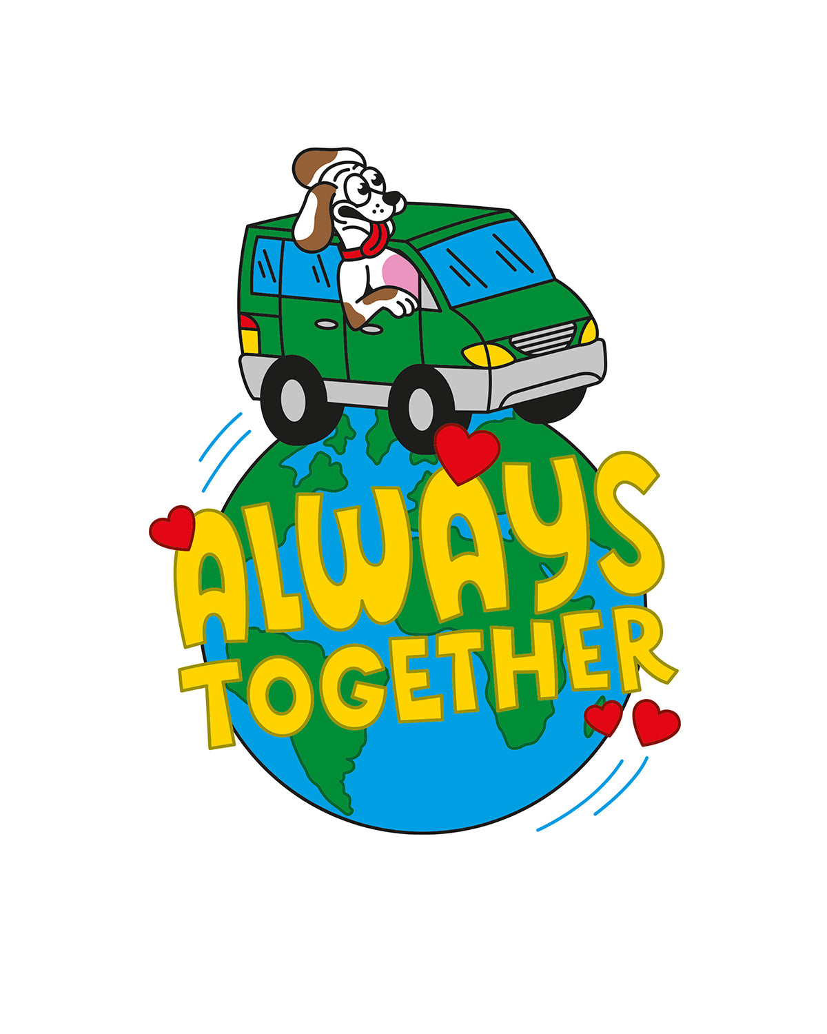 ALWAYS TOGETHER SUDADERA