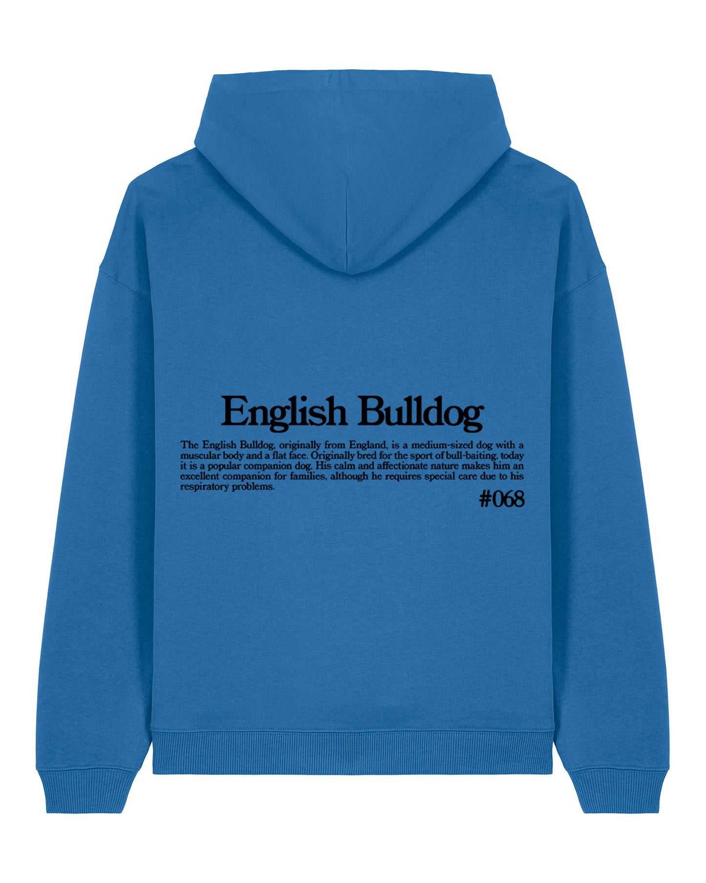 BULLDOG INGLÉS SUDADERA CON CAPUCHA