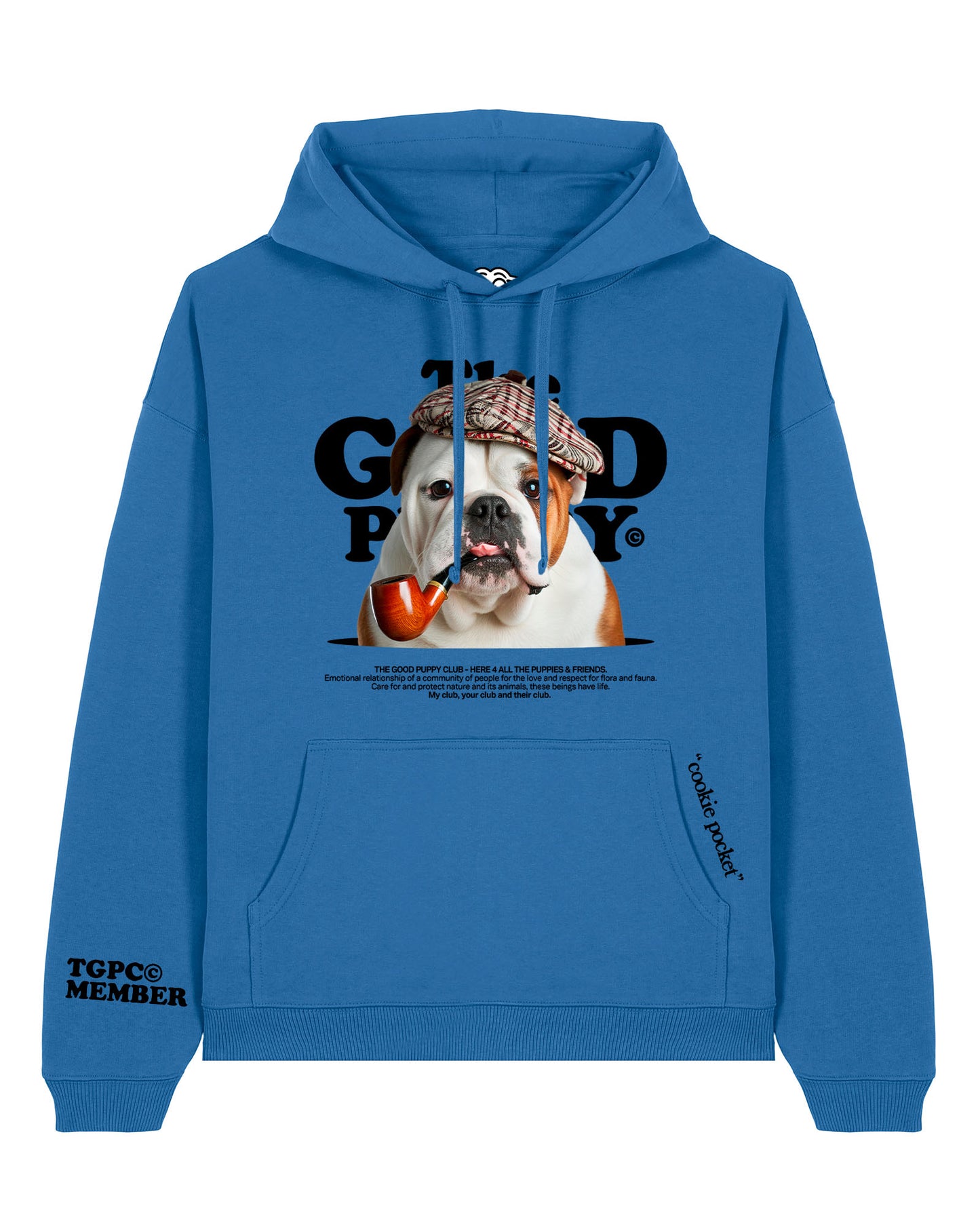 BULLDOG INGLÉS SUDADERA CON CAPUCHA