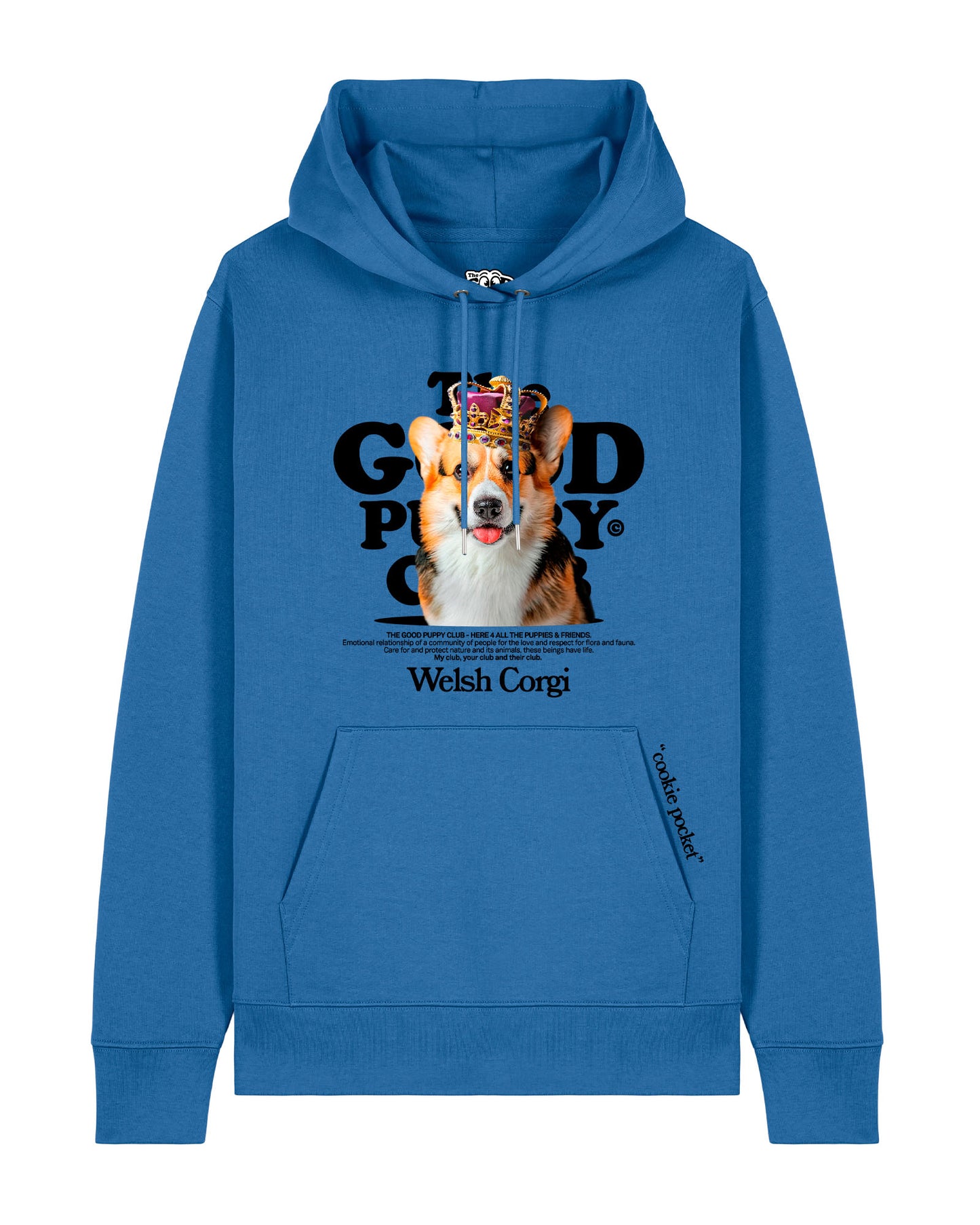 WELSH CORGI SUDADERA CON CAPUCHA