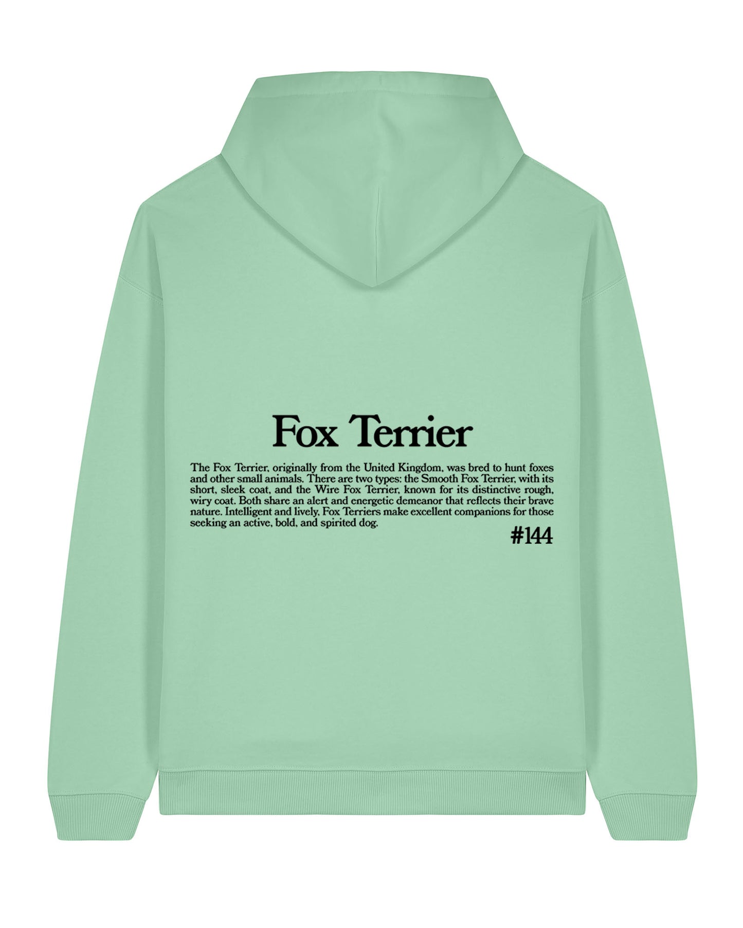 FOX TERRIER SUDADERA CON CAPUCHA