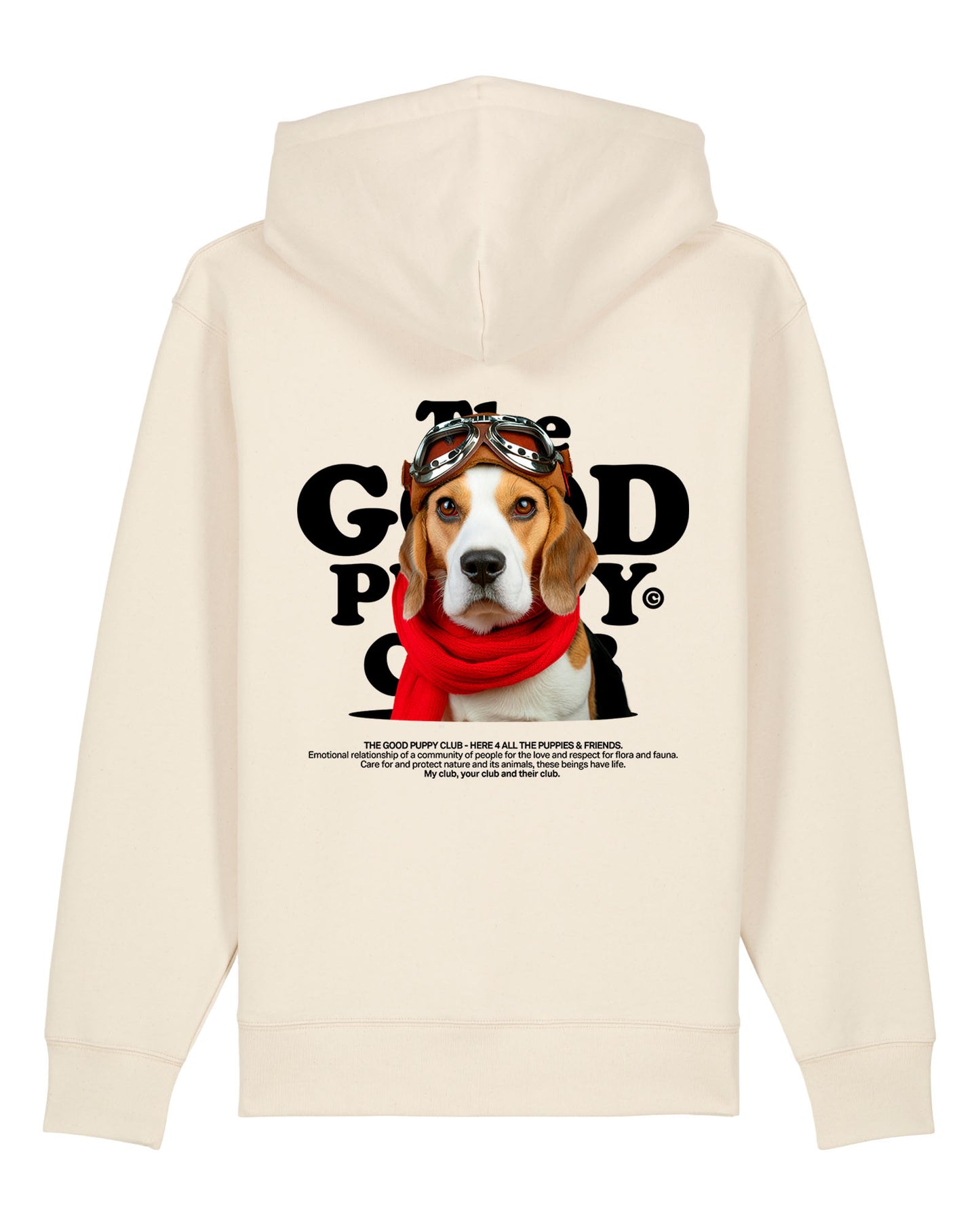 BEAGLE SUDADERA CON CREMALLERA