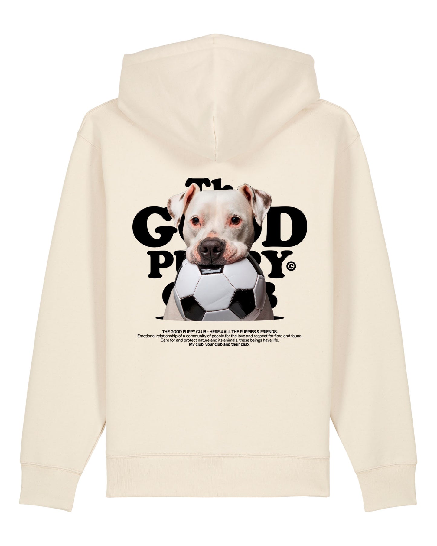 DOGO ARGENTINO SUDADERA CON CREMALLERA