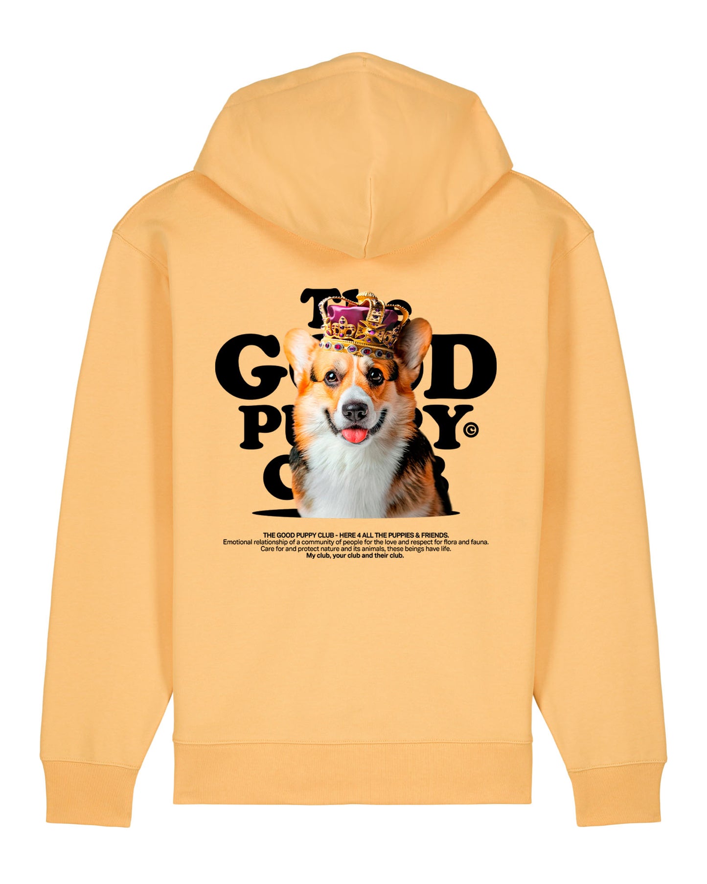 WELSH CORGI SUDADERA CON CREMALLERA