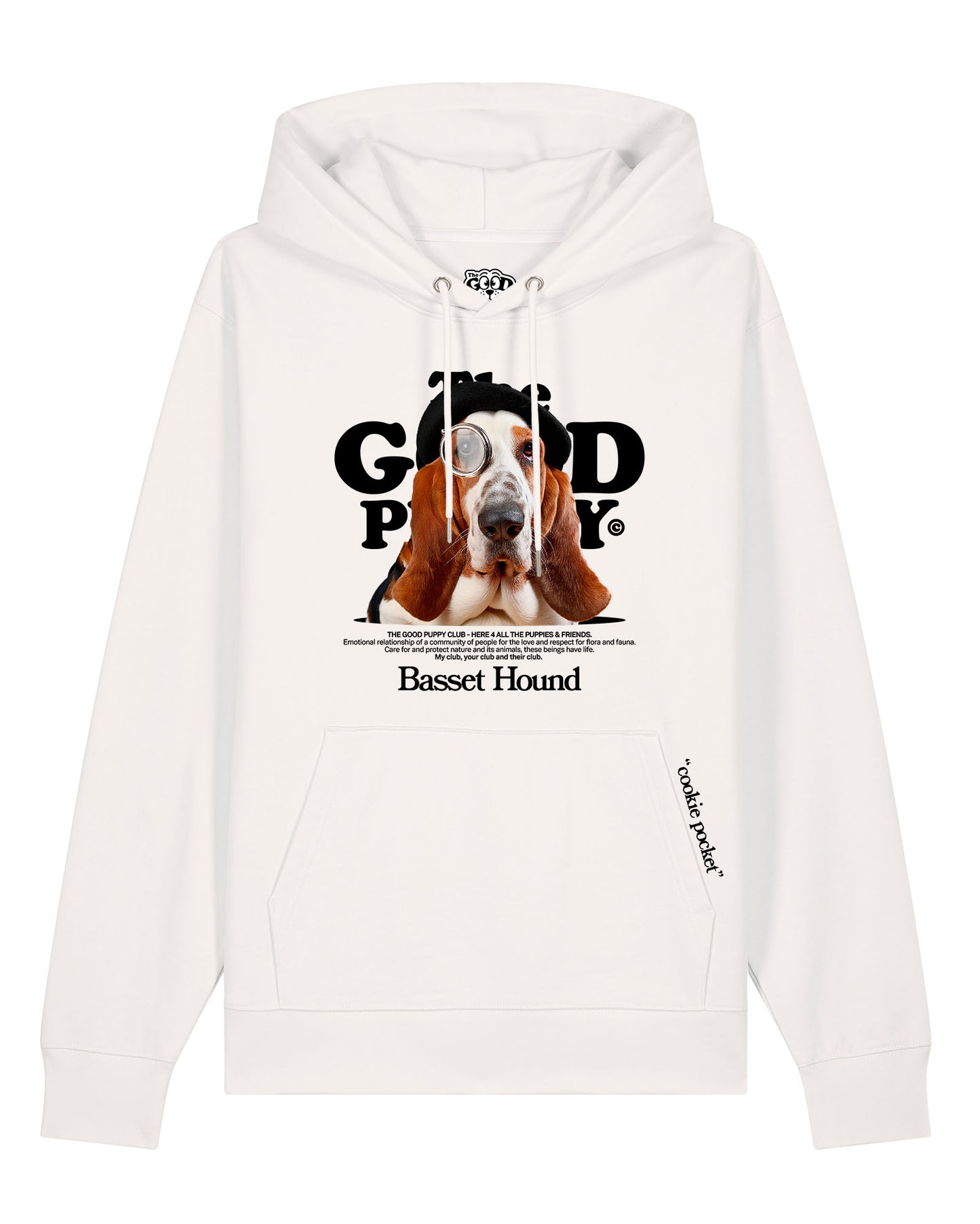 BASSET HOUND SUDADERA CON CAPUCHA