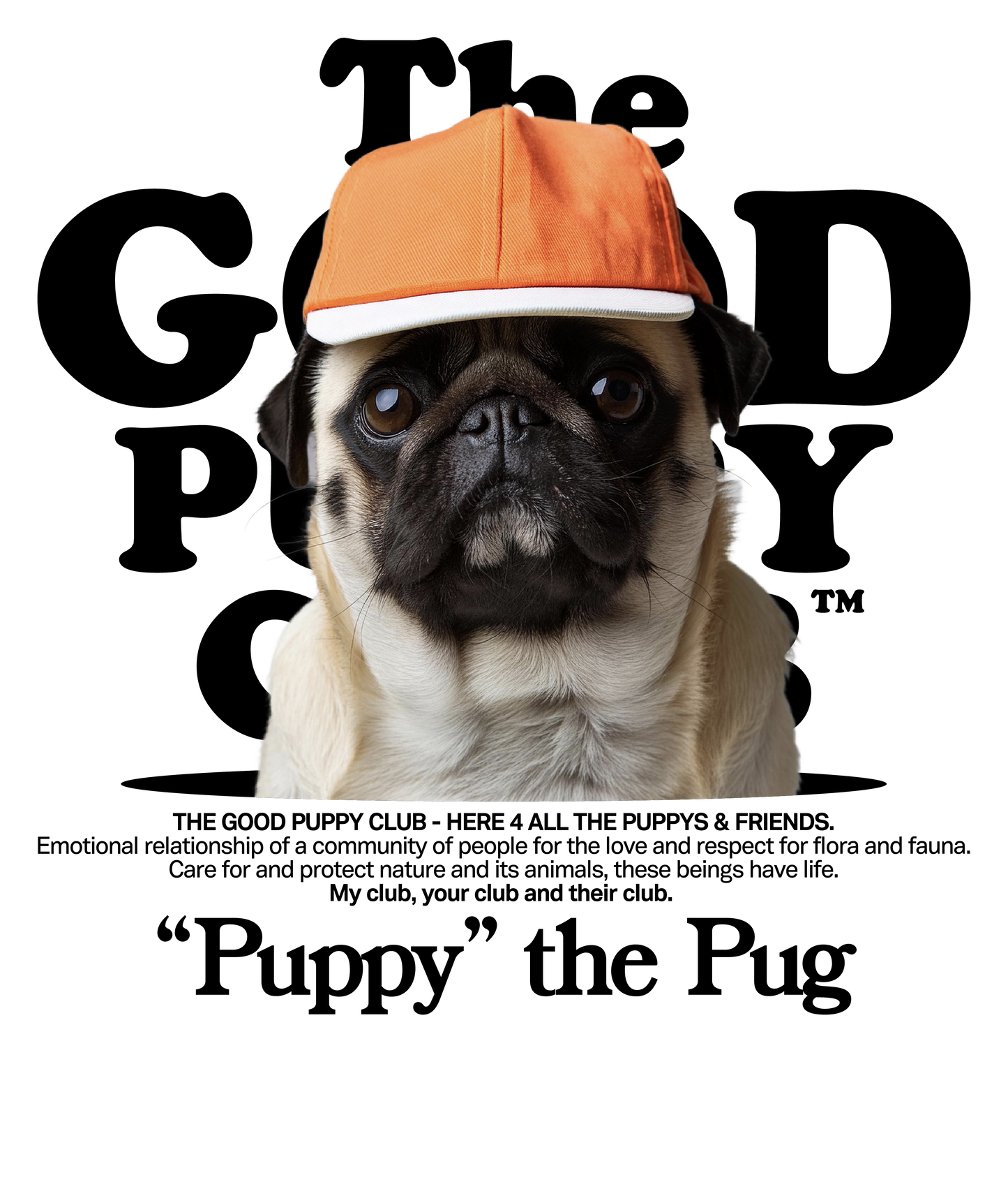 PUG SUDADERA CON CAPUCHA