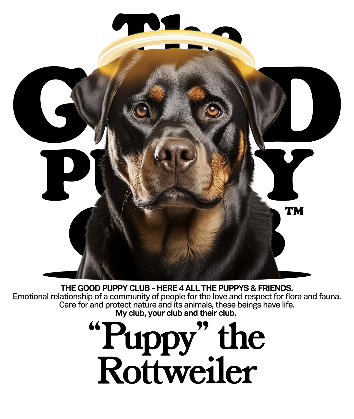 ROTTWEILER CAMISETA