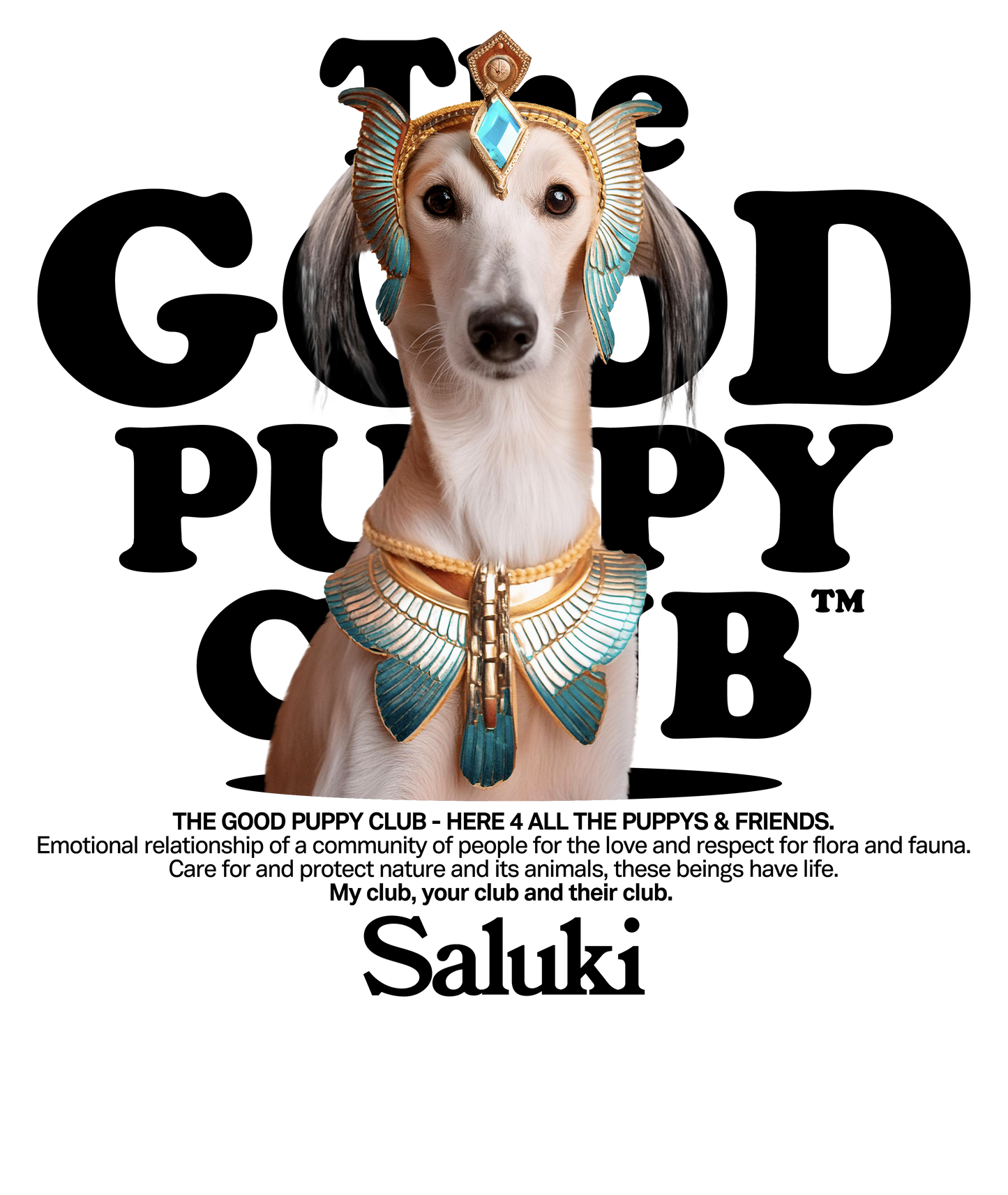 SALUKI CAMISETA