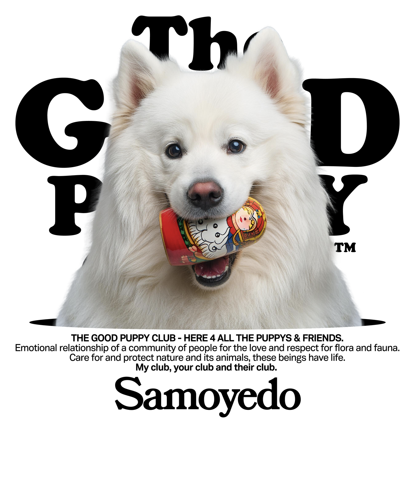 SAMOYEDO CAMISETA