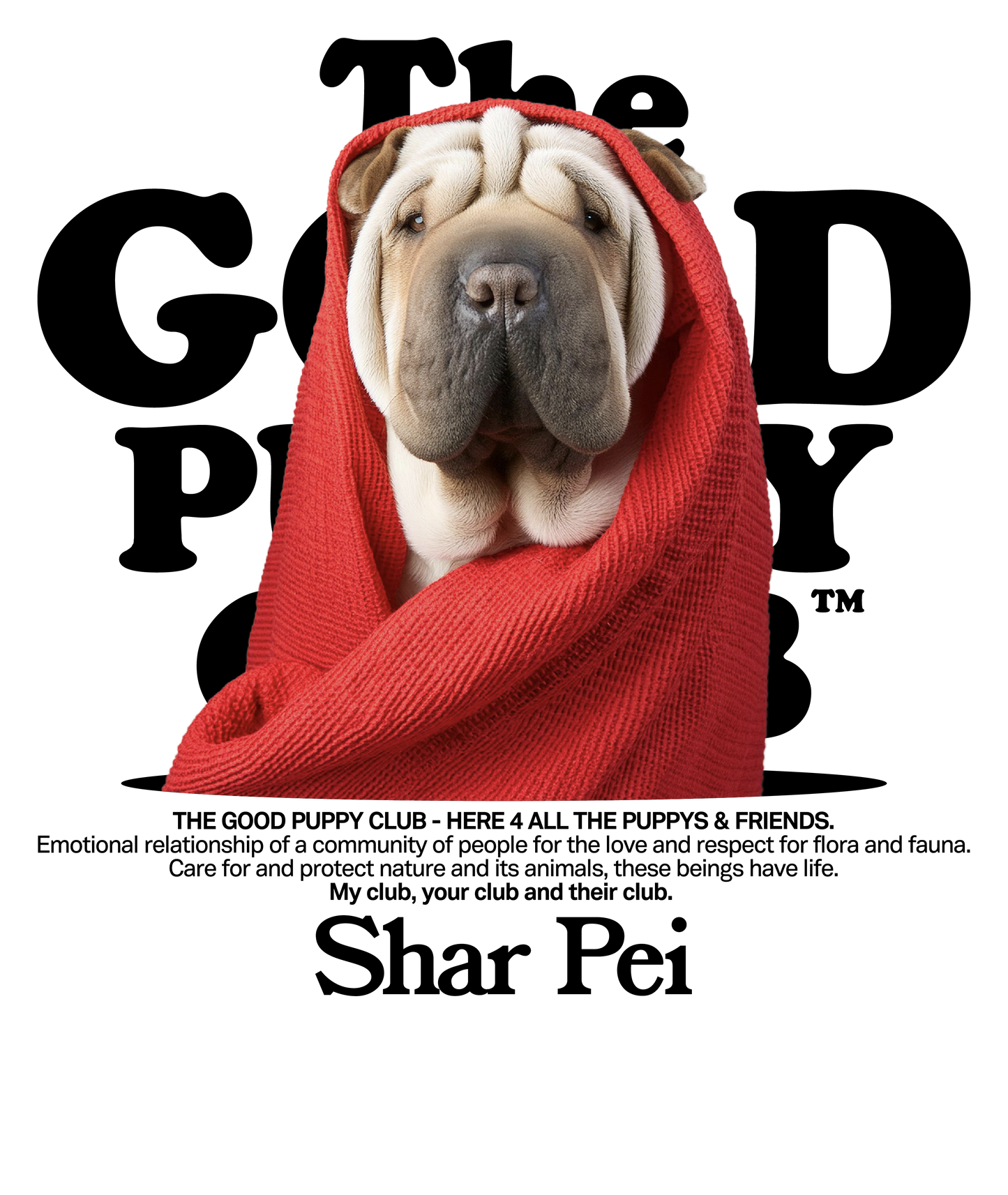 SHAR PEI SUDADERA