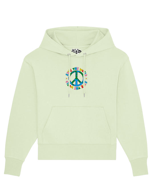 SAVE THE WORLD SUDADERA CON CAPUCHA