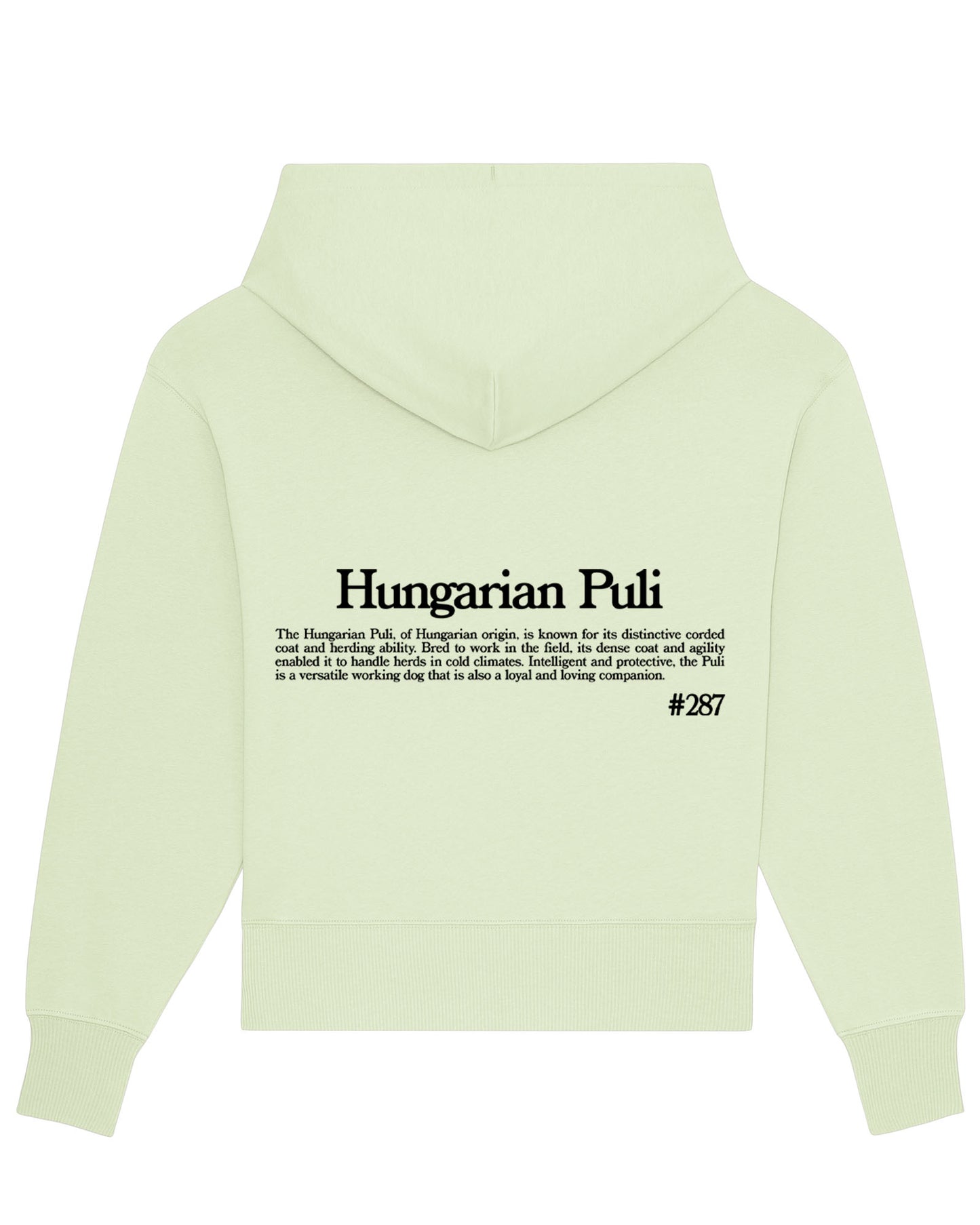 PULI HÚNGARO SUDADERA CON CAPUCHA