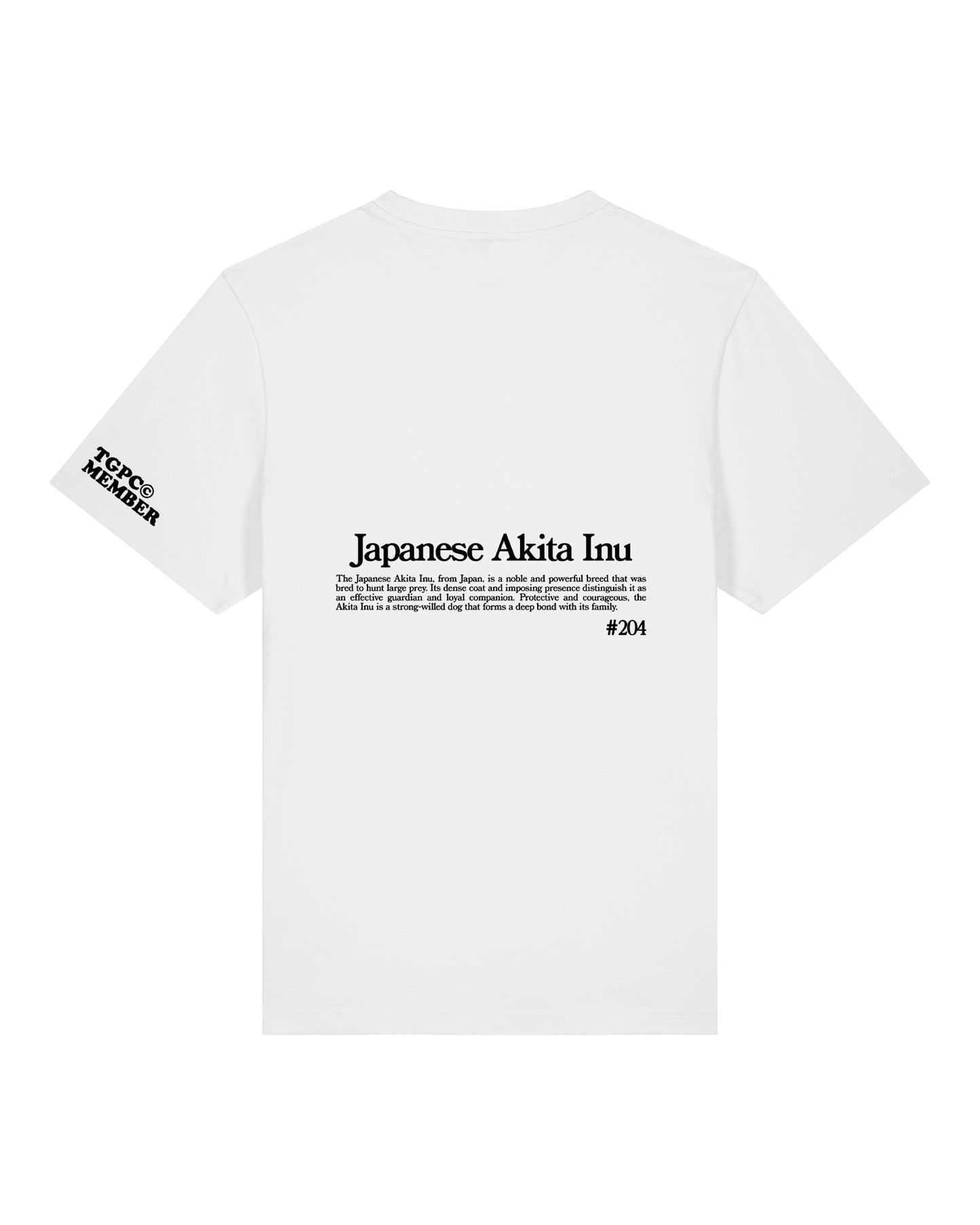 AKITA JAPONÉS CAMISETA