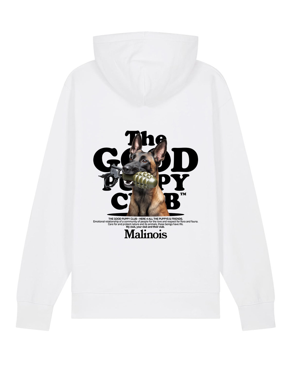 MALINOIS BELGA SUDADERA CON CAPUCHA