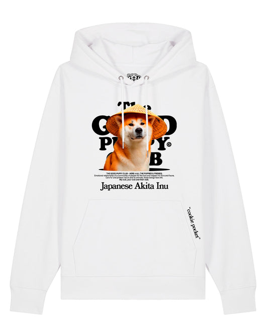 AKITA JAPONÉS SUDADERA CON CAPUCHA