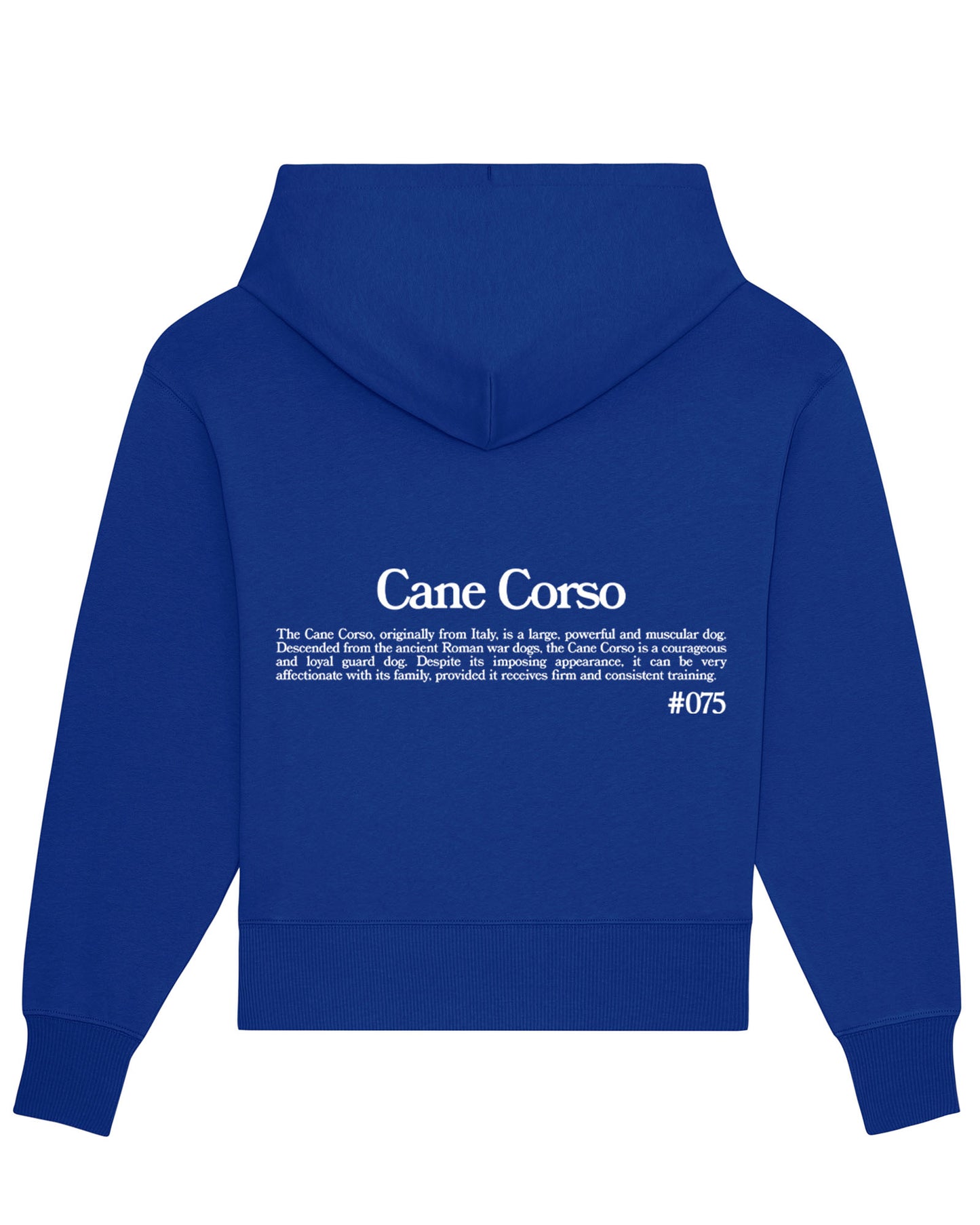 CANE CORSO SUDADERA CON CAPUCHA