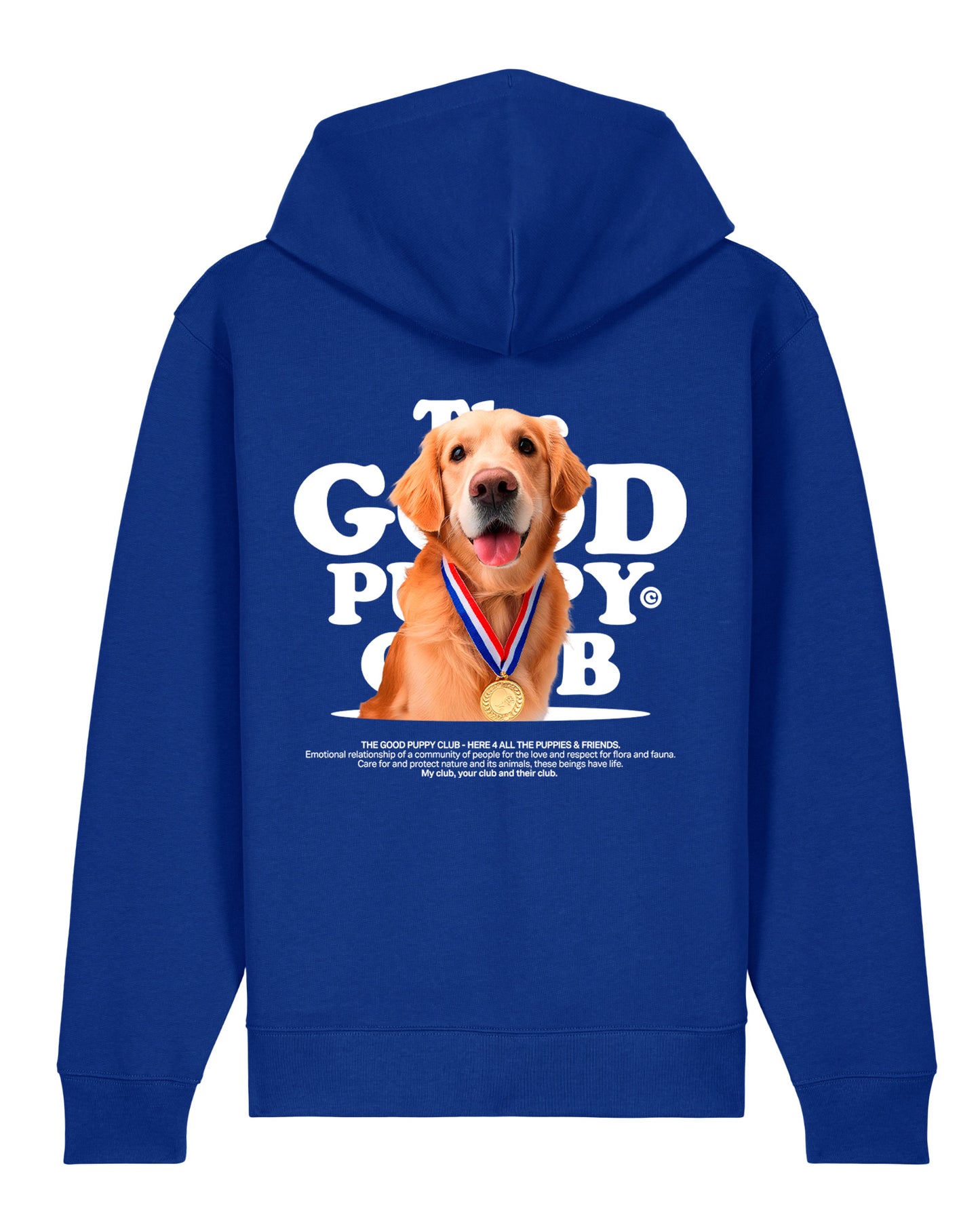 GOLDEN RETRIEVER SUDADERA CON CREMALLERA